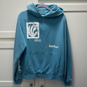 Salt Surf blue hoodie